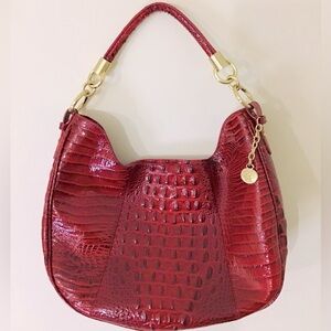 BRAHMIN Carmela Cranberry Melbourne Red Shoulder Bag
NWOT